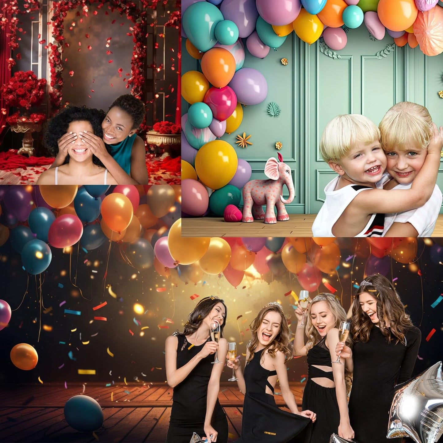 Aquarium Background Foggy Stone Mushroom Green Moss Fish Tank Background Mysterious Green Seaweed Scenery Aquarium Backgrounds White Mushroom Reptile Tank Enclosure Backgrounds Wallpaper 60x24in