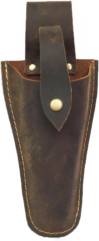 Plier Holder for Belt, Durable Leather Sheath Pouch Holder Gardening Tools Holster Belt Case for Garden Pruning Pliers Shears Scissors or Knife,Tools Gifts for Men Dad Husband Boyfriend