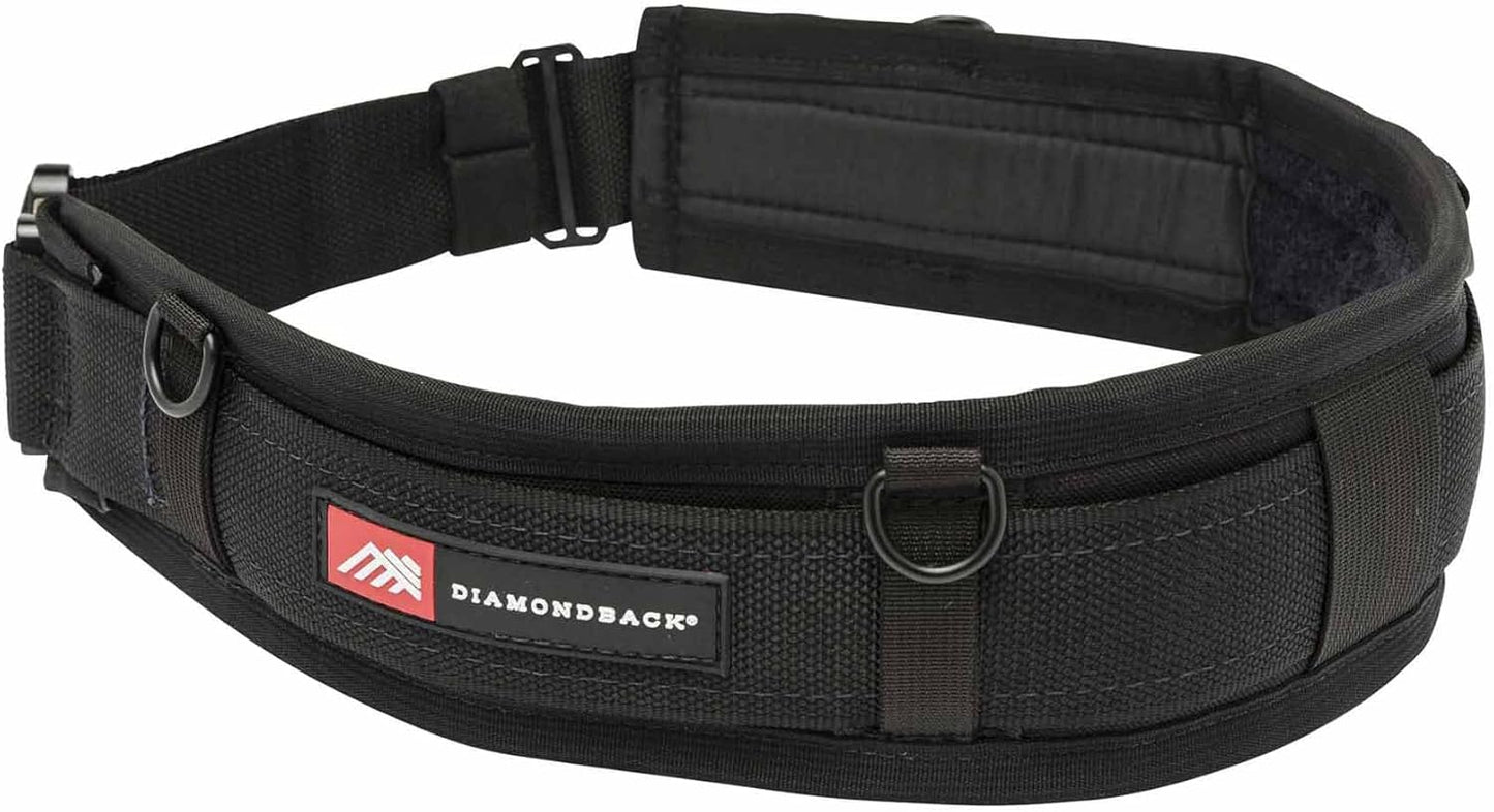 Diamondback The 4" Tool Belt - Padded Tool Belt for Men & Women - Ideal Framer Carpenter Ironworker - Tool Belt Only