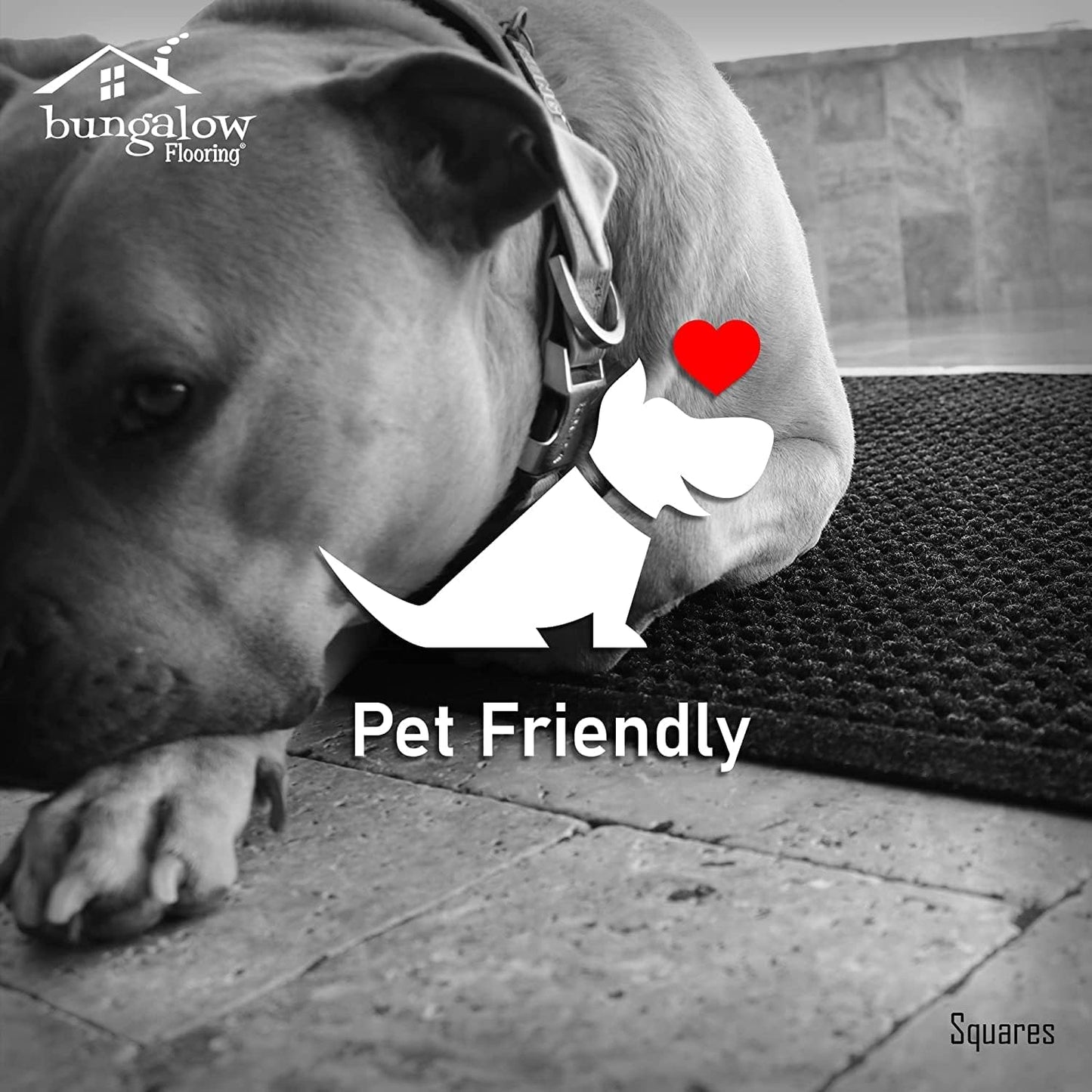 Waterhog Stair Treads (Set of 4) – 8 1/2 x 30 Inches, Durable,Water-Trapping, Indoor/Outdoor Floor Covering, Boxwood Collection – Made in USA, Evergreen