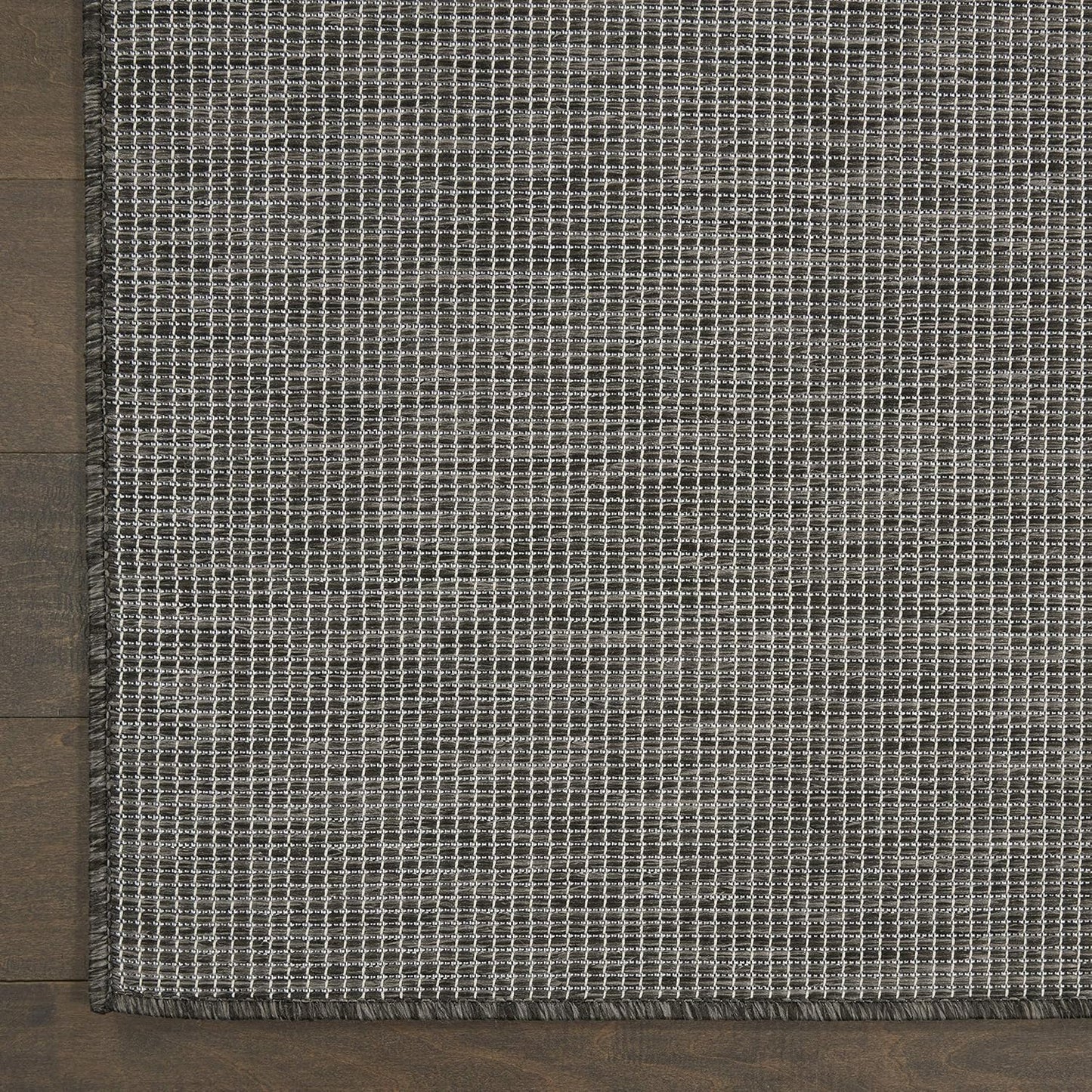 Nourison Home Positano Charcoal 2' x 6' Area Rug Easy Clean, Non Shedding, Bed Room, Living Room, Dining Room, Kitchen (6' Runner)